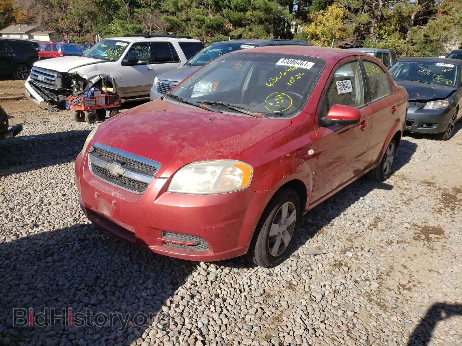 2007 CHEVROLET AVEO - VIN: KL1TD56677B091025 - Фото 2