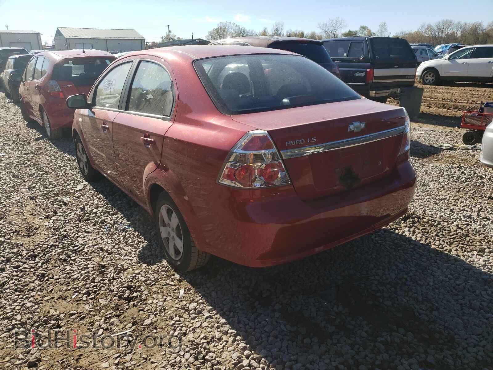 2007 CHEVROLET AVEO - VIN: KL1TD56677B091025 - Фото 3
