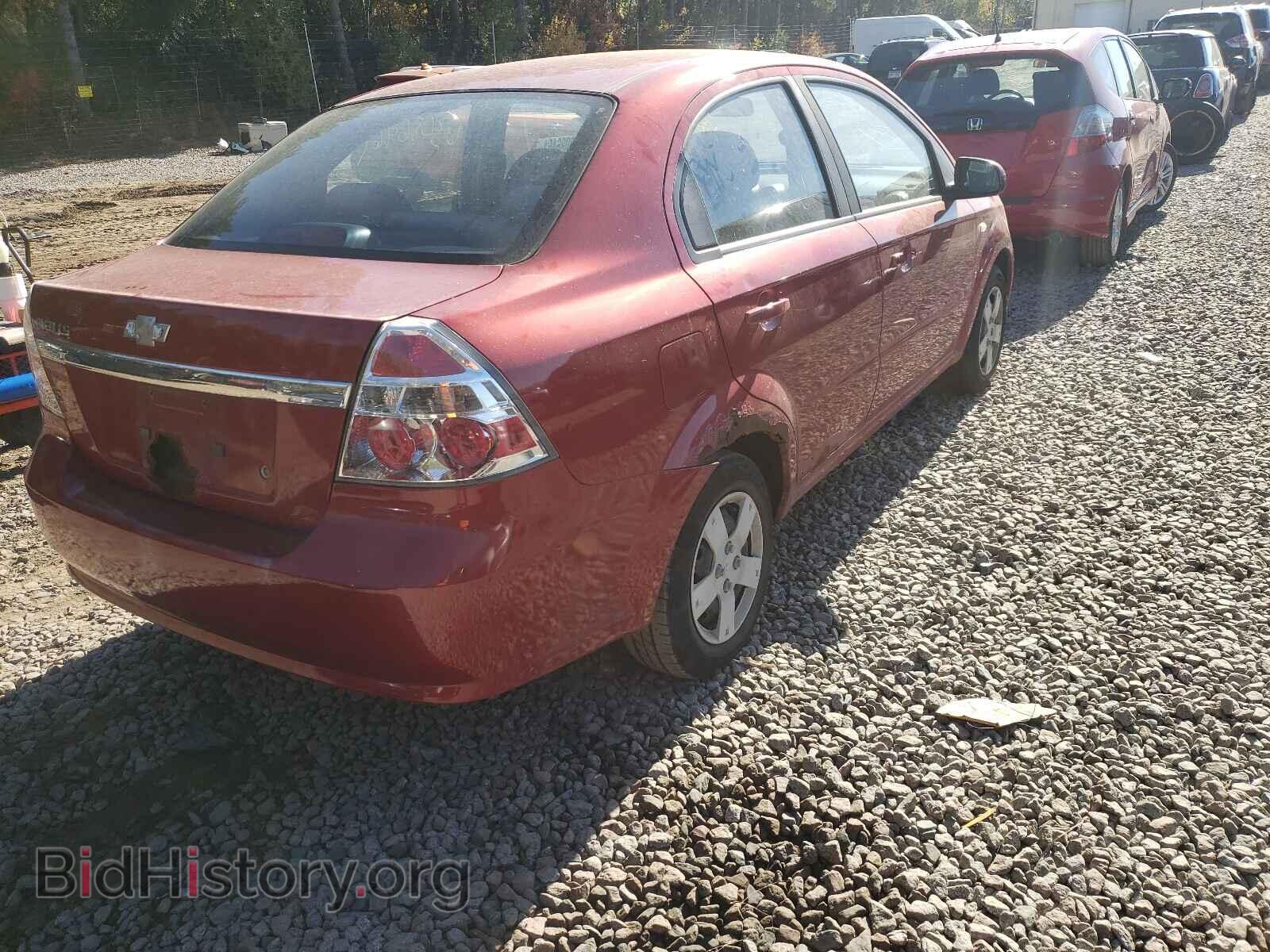 2007 CHEVROLET AVEO - VIN: KL1TD56677B091025 - Фото 4