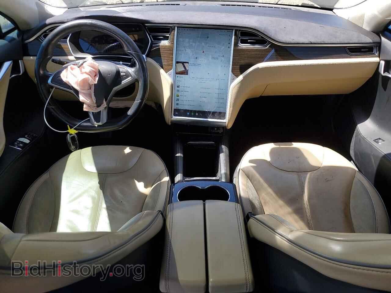 2014 TESLA MODEL S - VIN: 5YJSA1H19EFP49350 - Фото 8