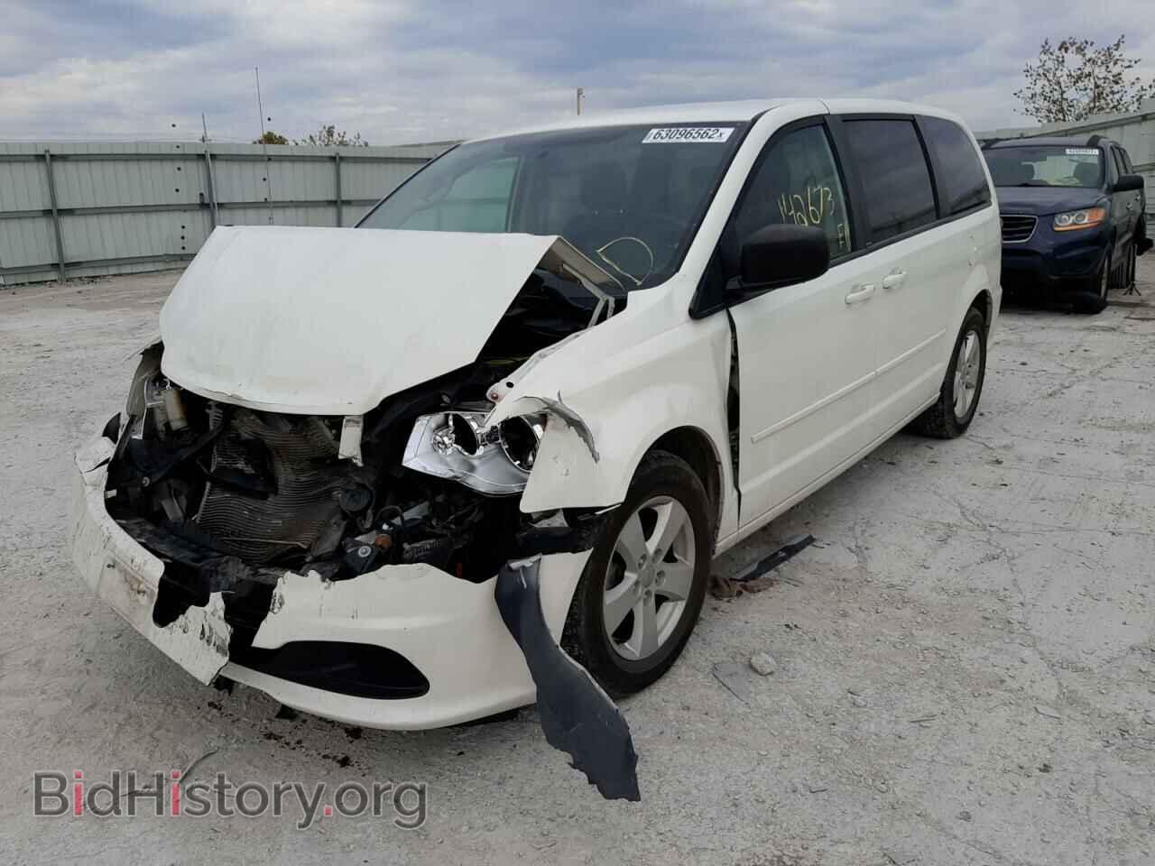 2013 DODGE CARAVAN - VIN: 2C4RDGBG5DR554385 - Фото 2