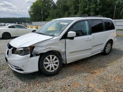2016 Chrysler MINIVAN Town & COU, white — VIN 2C4RC1BG2GR214759, Copart