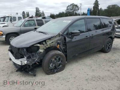 2023 Chrysler PACIFICA Hybrid Touring L, черный — VIN 2C4RC1L78PR599291, Copart