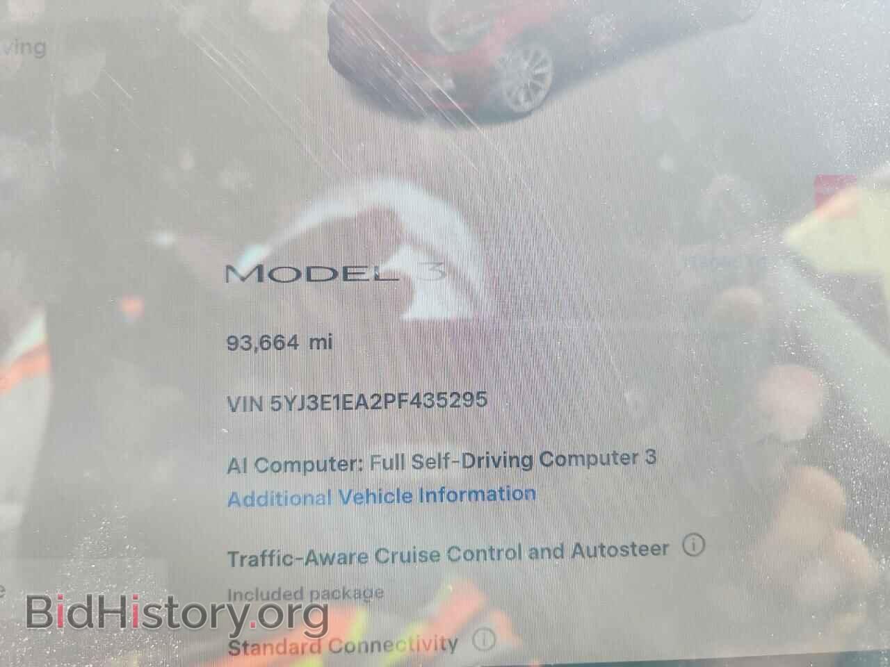 2023 TESLA MODEL 3 - VIN: 5YJ3E1EA2PF435295 - Фото 9