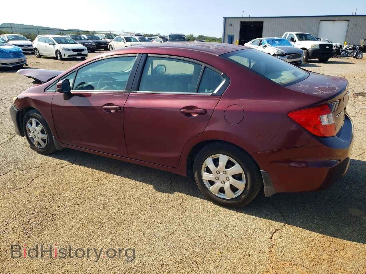 2012 HONDA CIVIC - VIN: 2HGFB2F54CH559006 - Фото 2