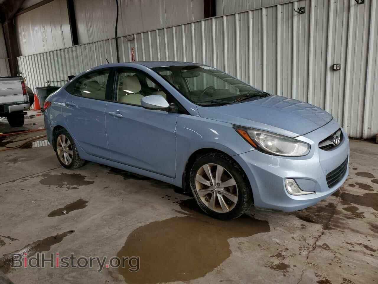 2013 HYUNDAI ACCENT - VIN: KMHCU4AE8DU319384 - Фото 4