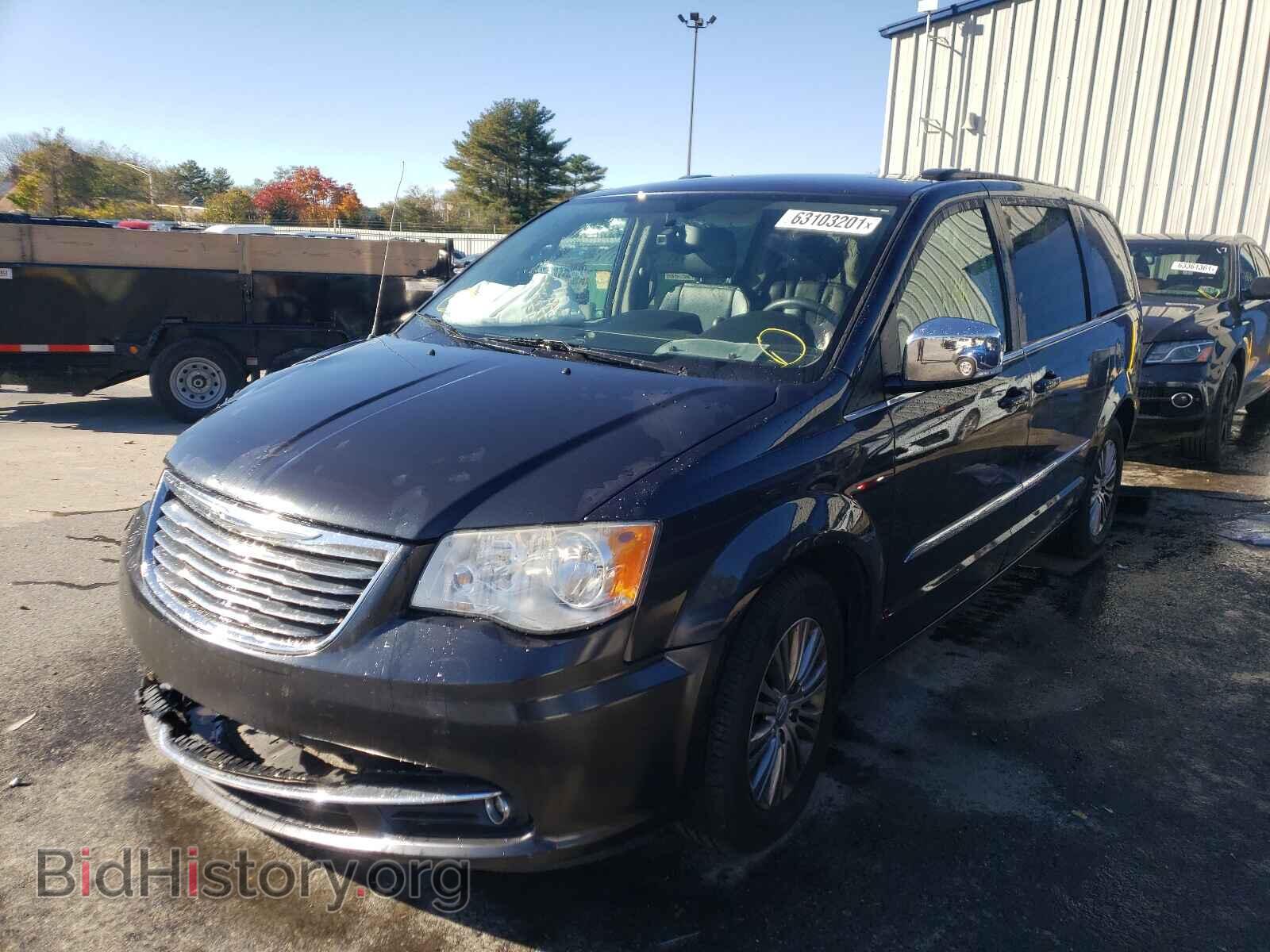 2014 CHRYSLER MINIVAN - VIN: 2C4RC1CG9ER277224 - Фото 2