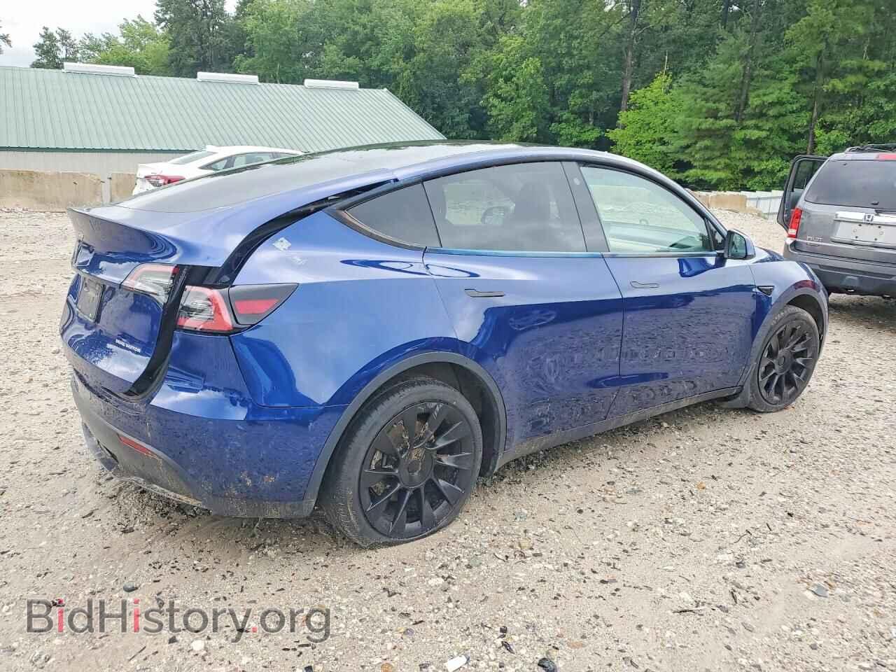 2022 TESLA MODEL Y - VIN: 7SAYGDEEXNF384410 - Фото 3