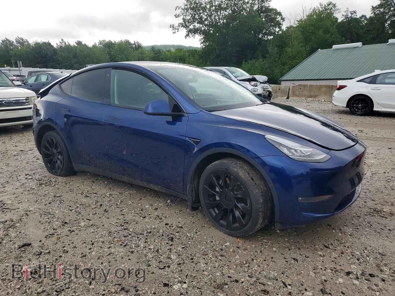 2022 TESLA MODEL Y - VIN: 7SAYGDEEXNF384410 - Фото 4