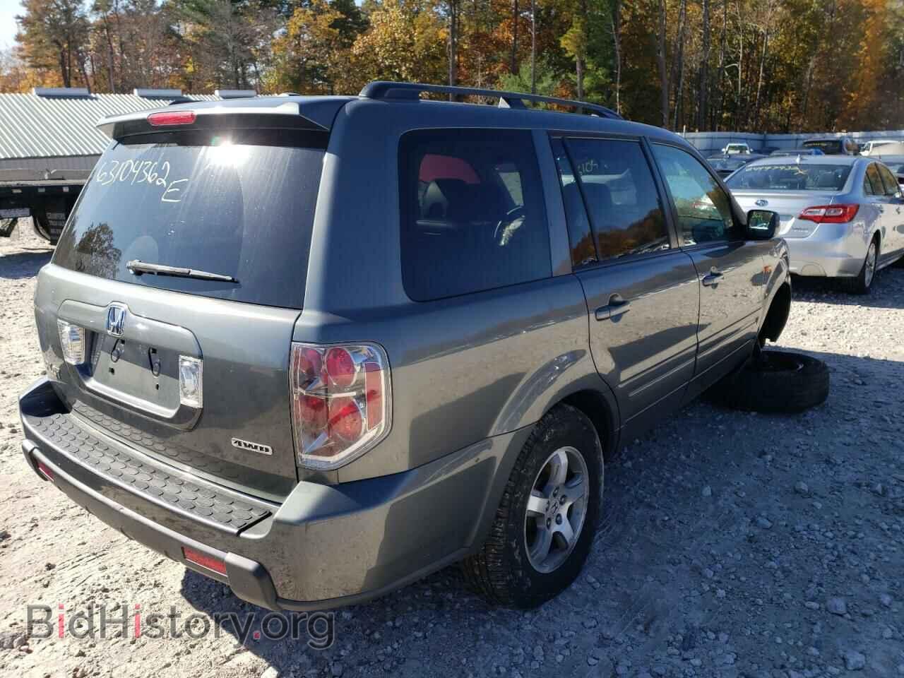 2007 HONDA PILOT - VIN: 5FNYF18557B021803 - Фото 4