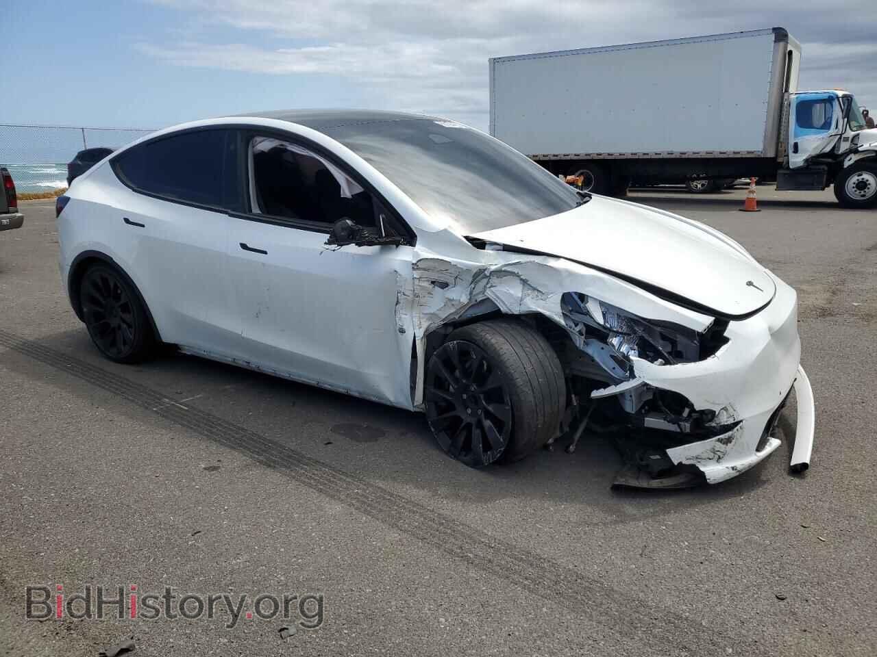 2021 TESLA MODEL Y - VIN: 5YJYGDED6MF110186 - Фото 4