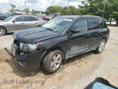 2015 Jeep COMPASS Compass LA, черный — VIN 1C4NJDEB1FD206935, Copart