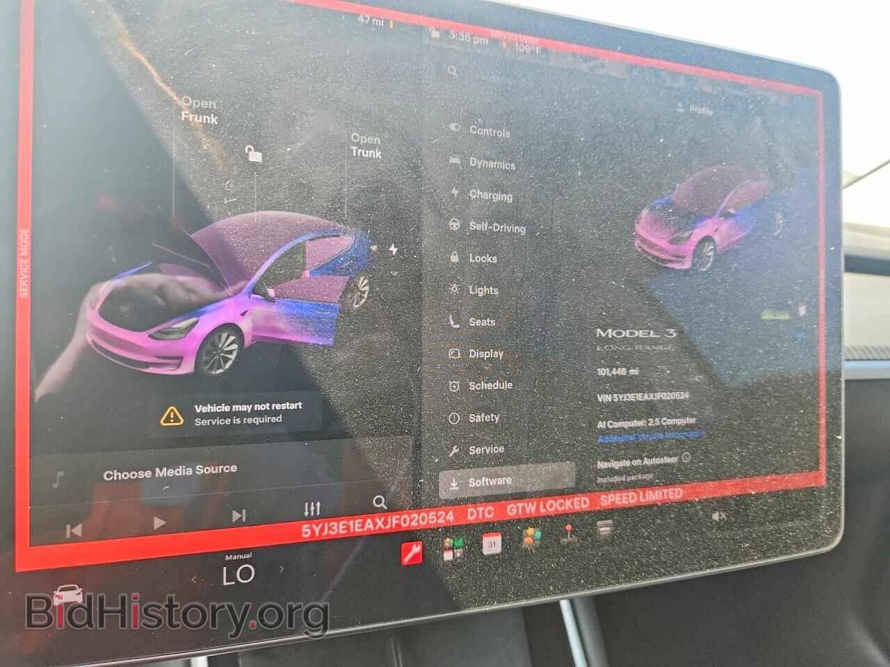 2018 TESLA MODEL 3 - VIN: 5YJ3E1EAXJF020524 - Photo 9