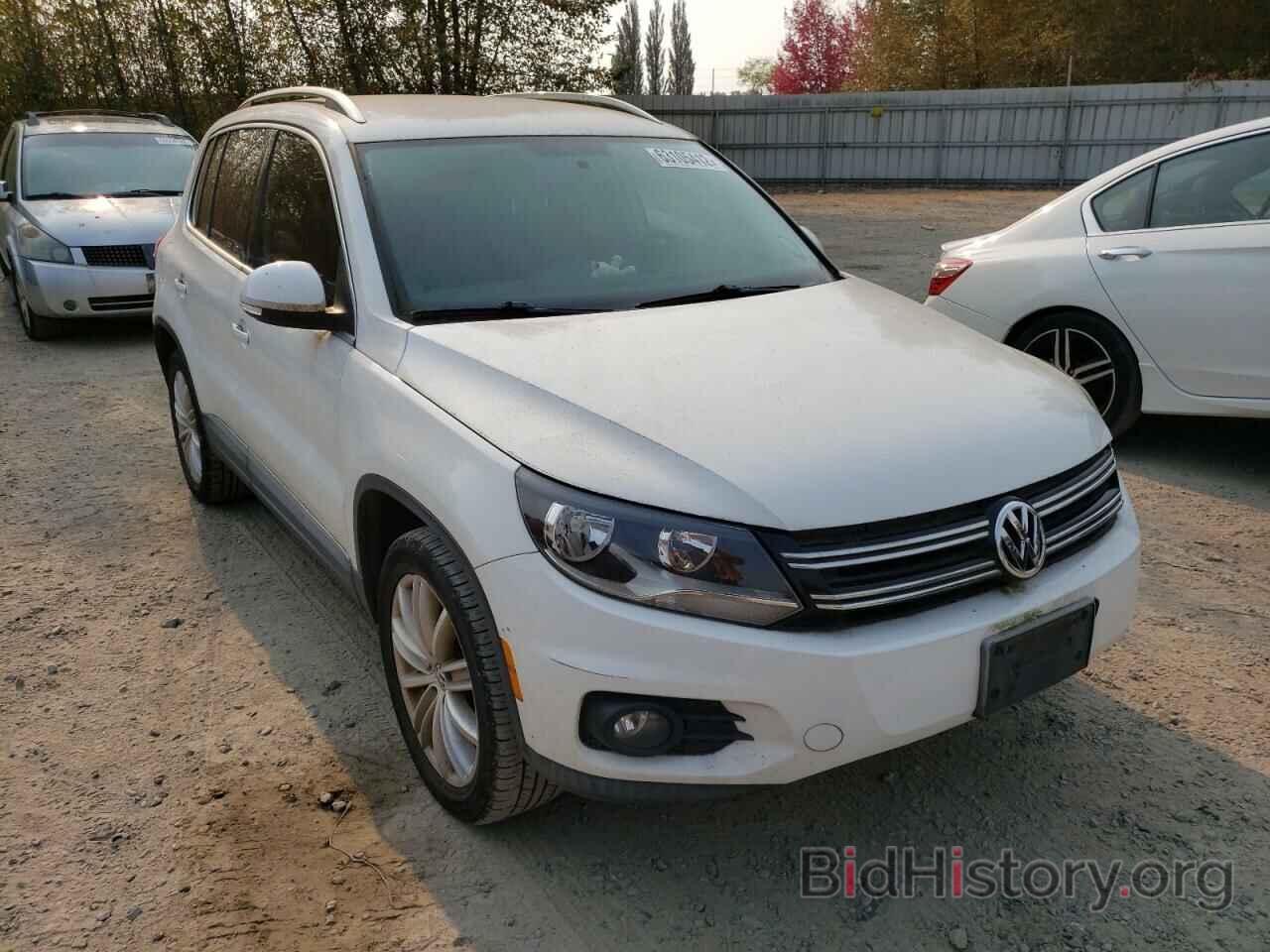 Photo WVGAV7AX3CW547450 - VOLKSWAGEN TIGUAN 2012