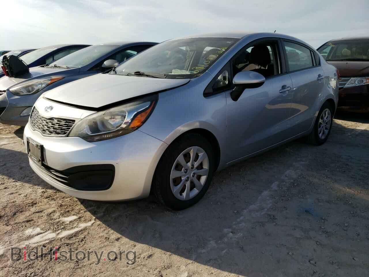2013 KIA RIO - VIN: KNADM4A36D6125798 - Фото 2