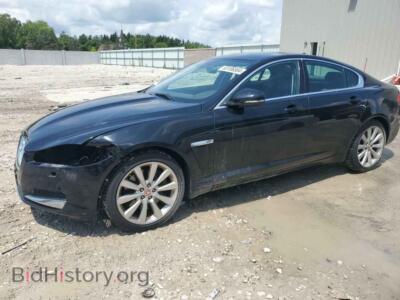 2014 Jaguar XF, black — VIN SAJWJ0EFXE8U22601, Copart