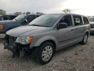 2014 Dodge CARAVAN SE, gray — VIN 2C4RDGBG8ER417197, Copart