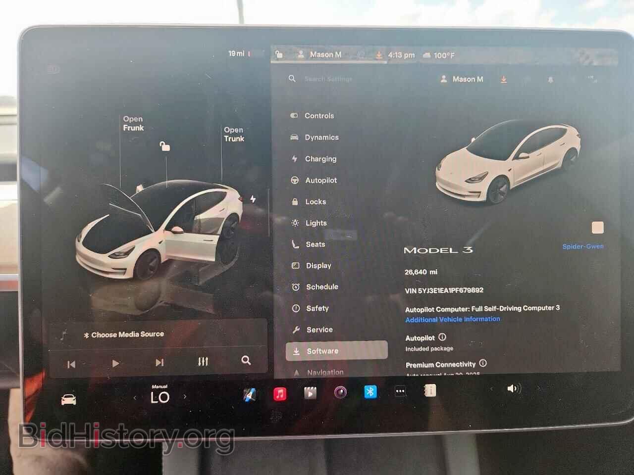2023 TESLA MODEL 3 - VIN: 5YJ3E1EA1PF679892 - Photo 9
