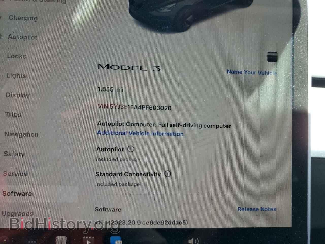 2023 TESLA MODEL 3 - VIN: 5YJ3E1EA4PF603020 - Photo 9