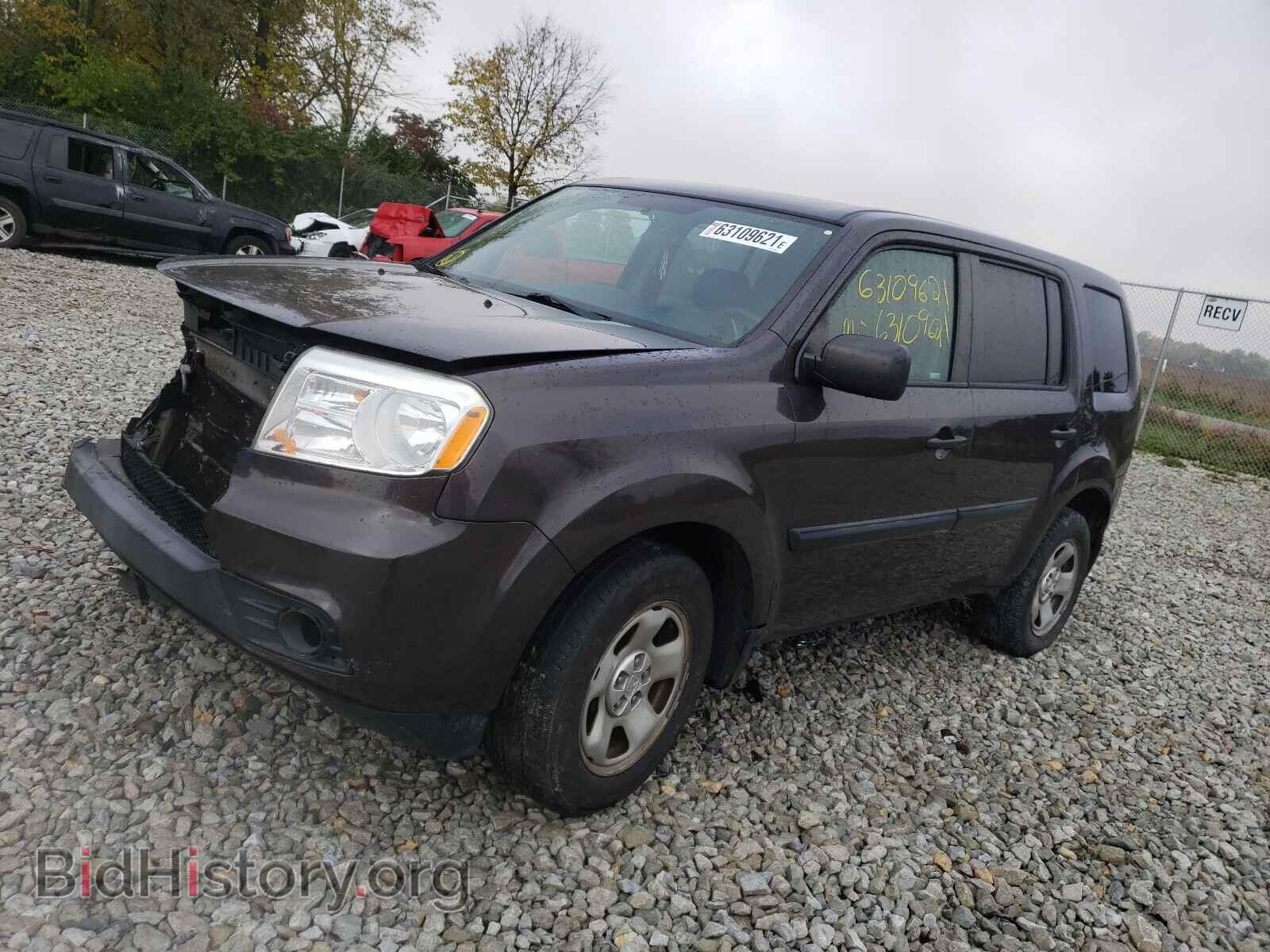 2013 HONDA PILOT - VIN: 5FNYF3H26DB041930 - Фото 2