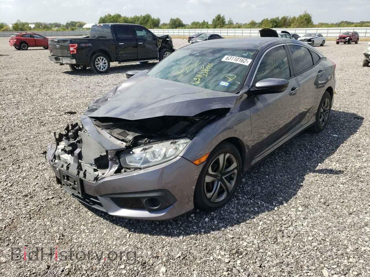 2016 HONDA CIVIC - VIN: 19XFC2F68GE224983 - Фото 2