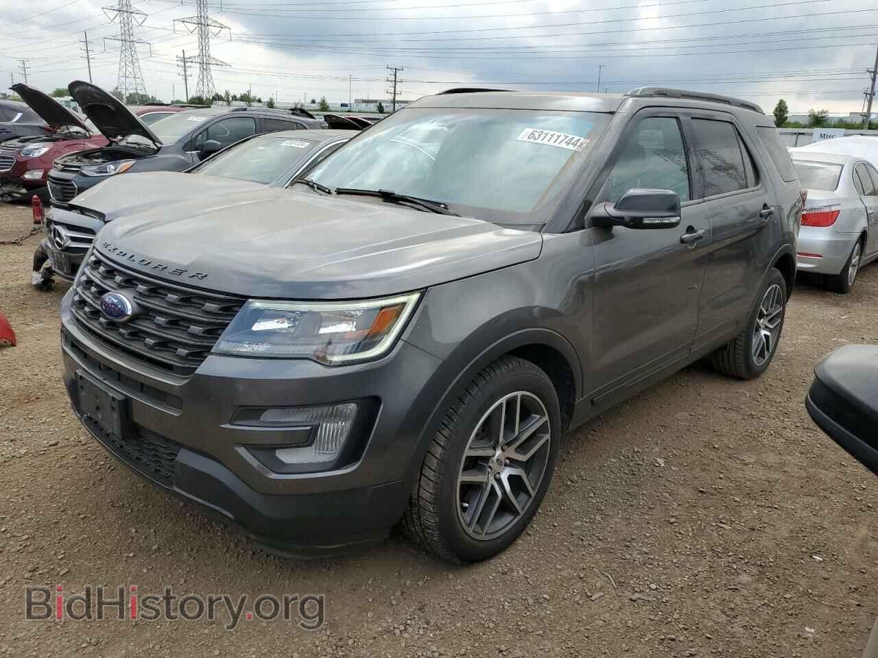 Фотография 1FM5K8GT5GGD21477 - FORD EXPLORER 2016