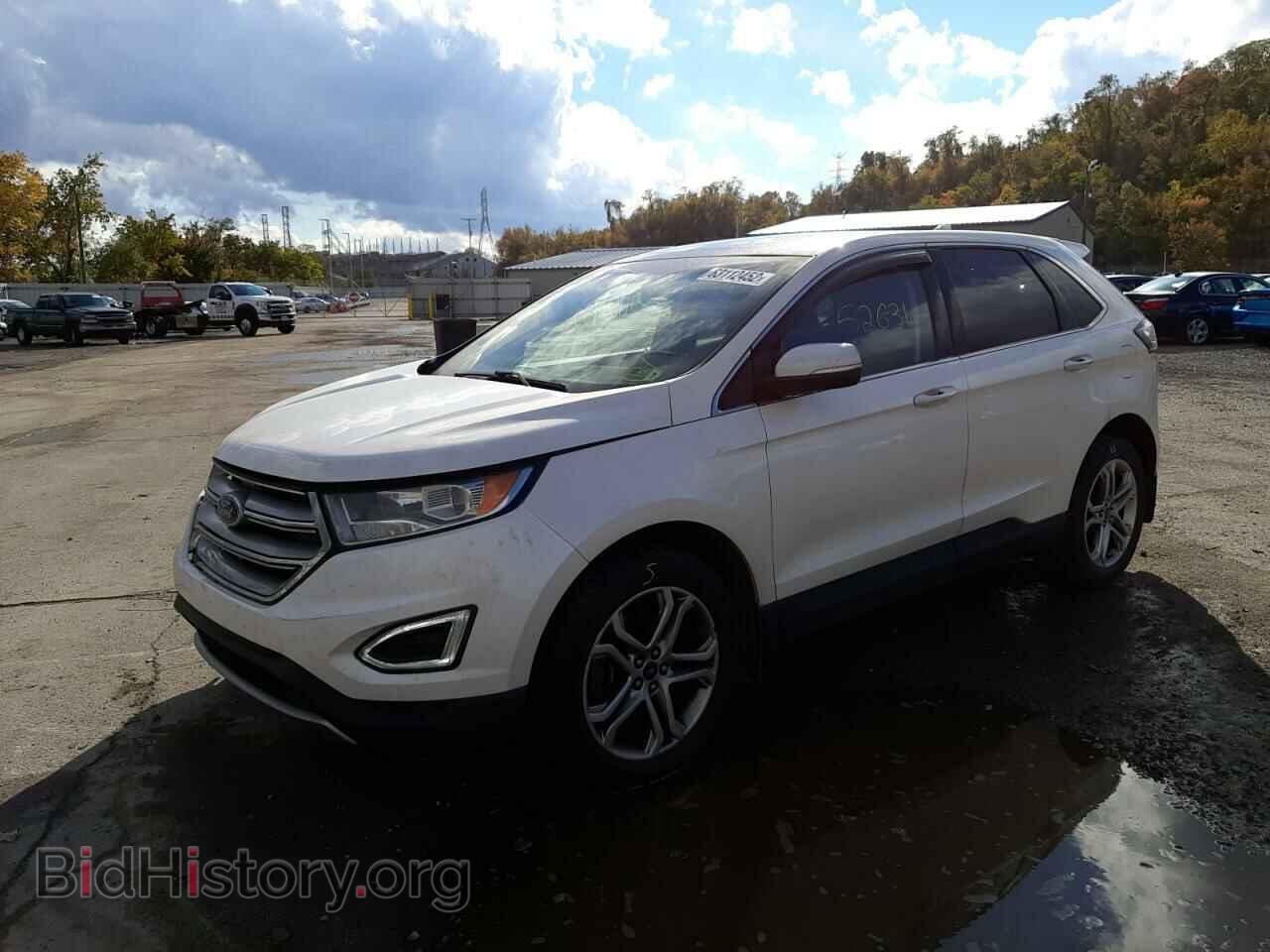 2017 FORD EDGE - VIN: 2FMPK4K90HBC25603 - Фото 2