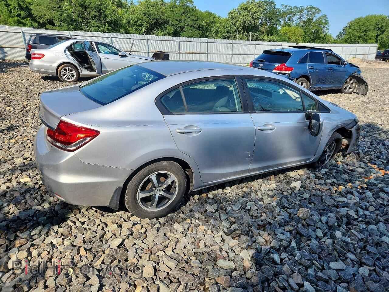 2015 HONDA CIVIC - VIN: 19XFB2F76FE210624 - Фото 3