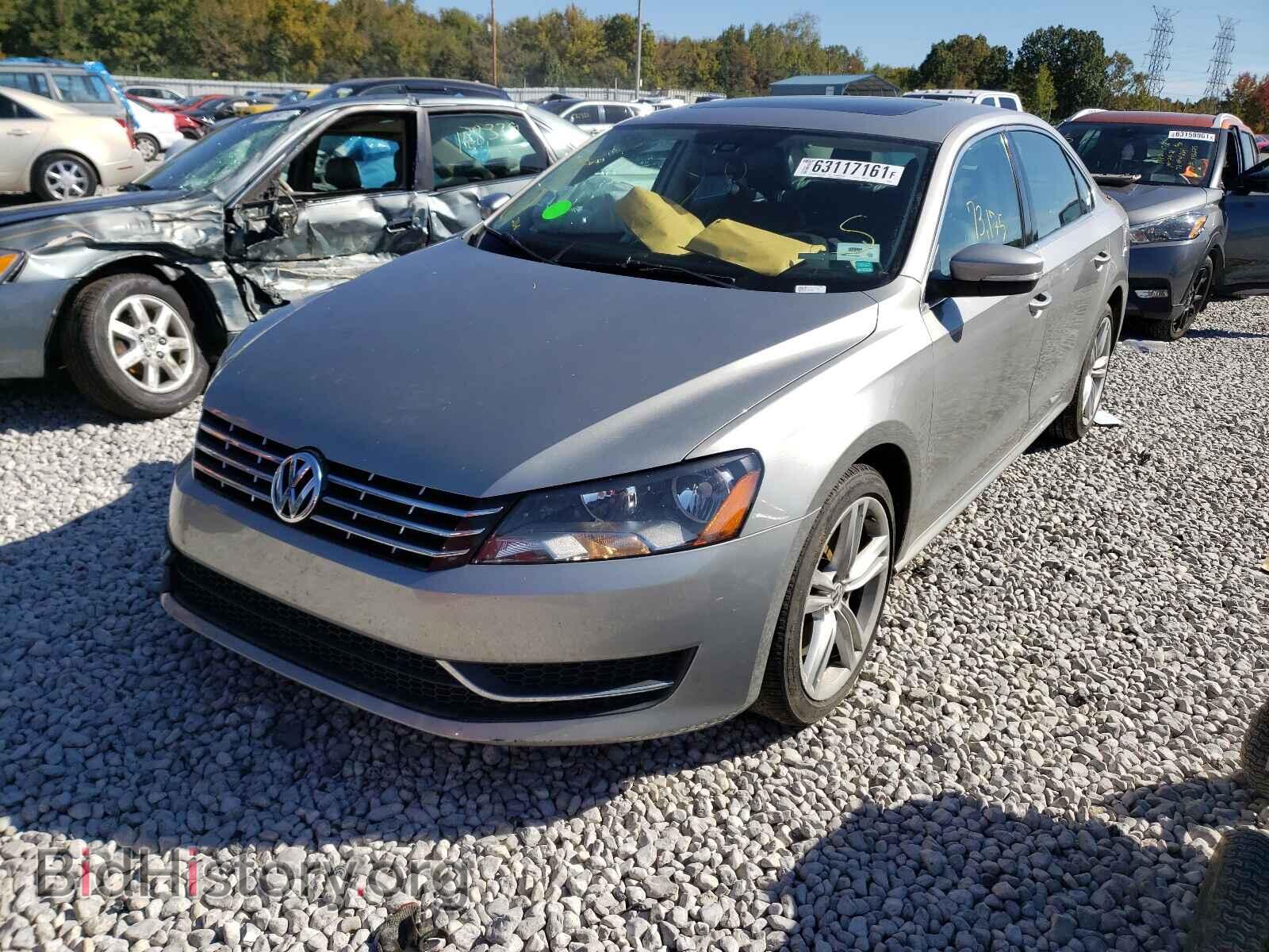 2014 VOLKSWAGEN PASSAT - VIN: 1VWBN7A32EC008924 - Фото 2