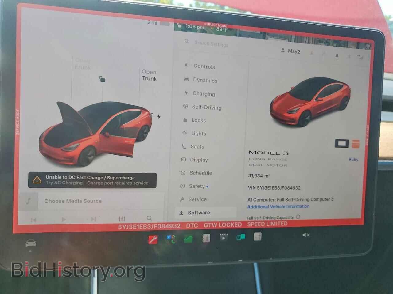 2018 TESLA MODEL 3 - VIN: 5YJ3E1EB3JF084932 - Photo 9