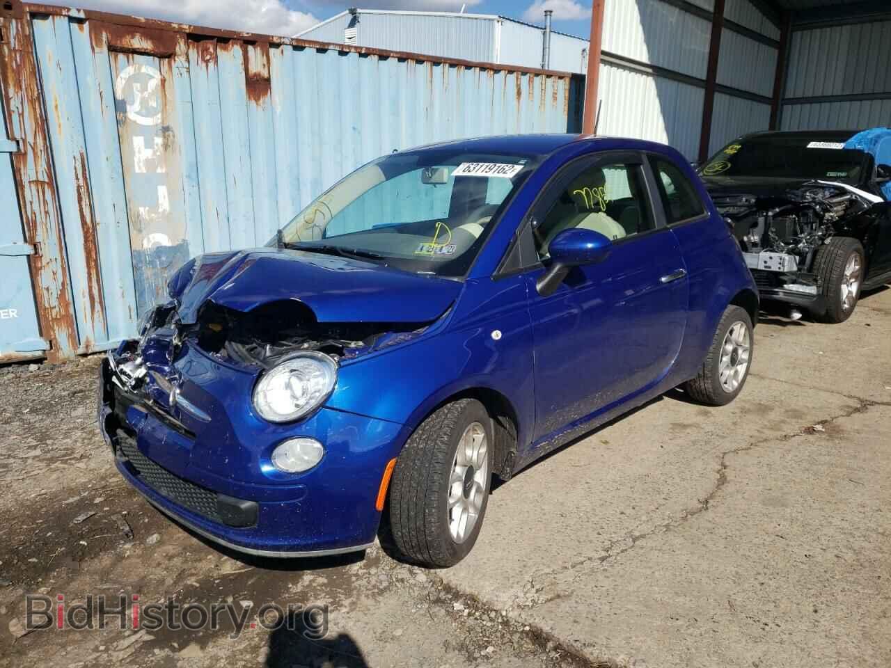 2012 FIAT 500 - VIN: 3C3CFFAR1CT352432 - Фото 2