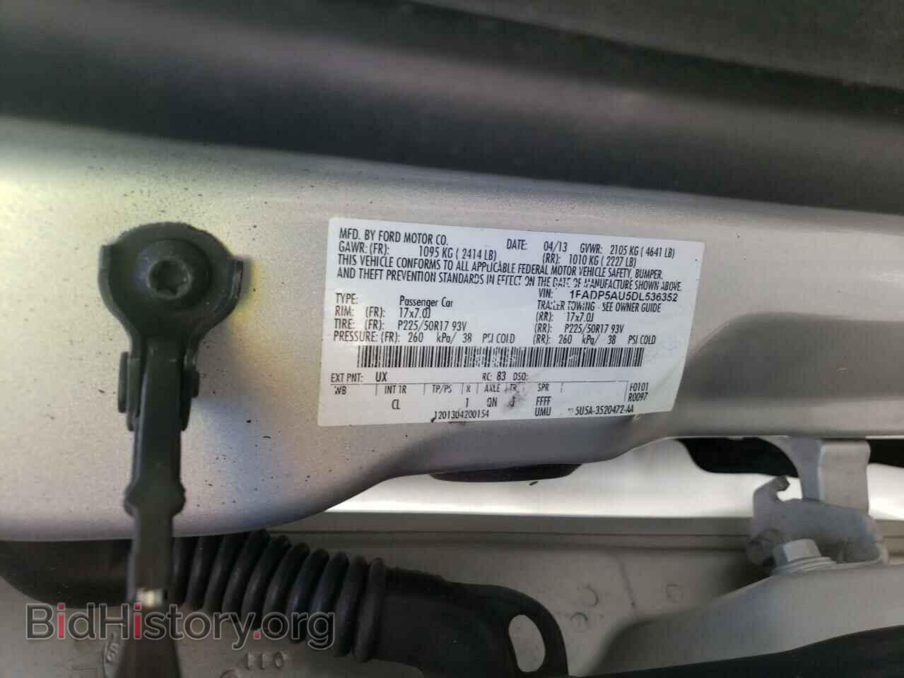 2013 FORD CMAX - VIN: 1FADP5AU5DL536352 - Photo 10