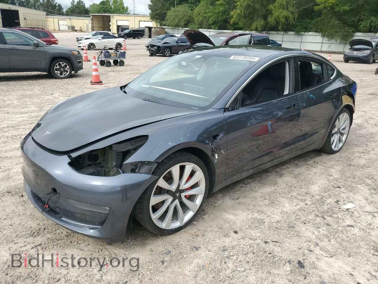 Фотография 5YJ3E1EB8KF237595 - TESLA MODEL 3 2019