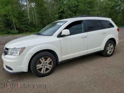 2012 Dodge JOURNEY SE, белый — VIN 3C4PDCAB0CT332516, Copart