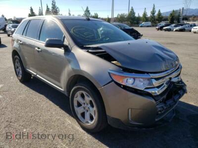 2014 Ford EDGE Edge SEL, gray — VIN 2FMDK3JC4EBA24096, Copart