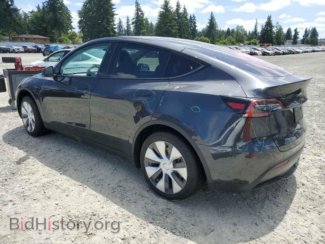 2024 TESLA MODEL Y - VIN: 7SAYGDED1RF053003 - Фото 2