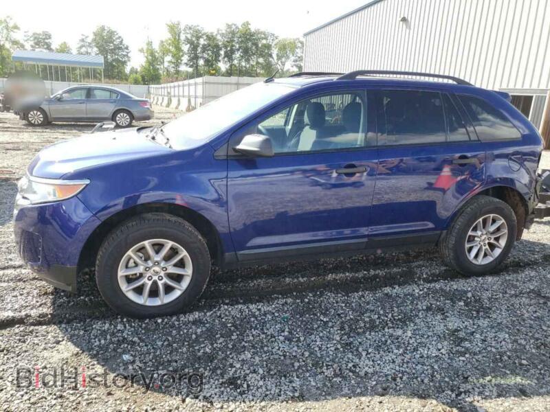 2014 Ford EDGE Edge SE (VIN 2FMDK3GC2EBB10420) — photo 1 of 13, Copart, damage: rear end
