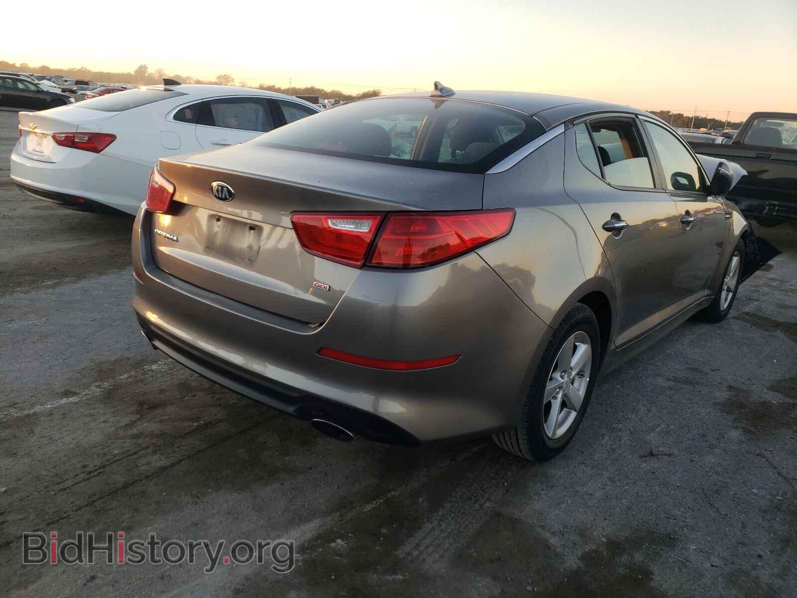 2015 KIA OPTIMA - VIN: 5XXGM4A73FG424544 - Фото 4