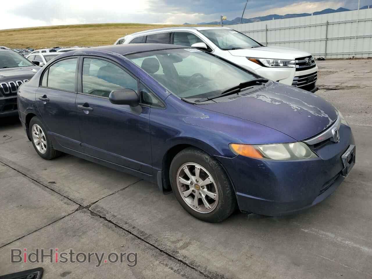 2007 HONDA CIVIC - VIN: 2HGFA15367H002293 - Фото 4