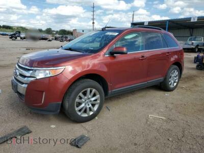2014 Ford EDGE Limited, red — VIN 2FMDK4KC2EBA79229, Copart