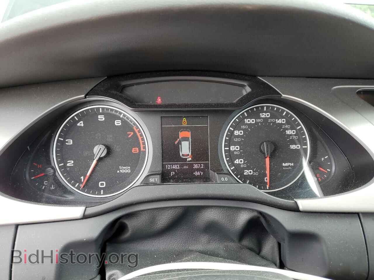 2012 AUDI A4 - VIN: WAUWFBFL0CA112072 - Фото 9