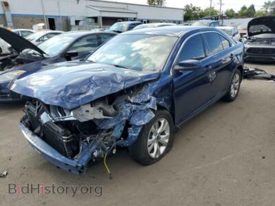 2012 Ford TAURUS Taurus SEL, blue — VIN 1FAHP2EW7CG124002, Copart