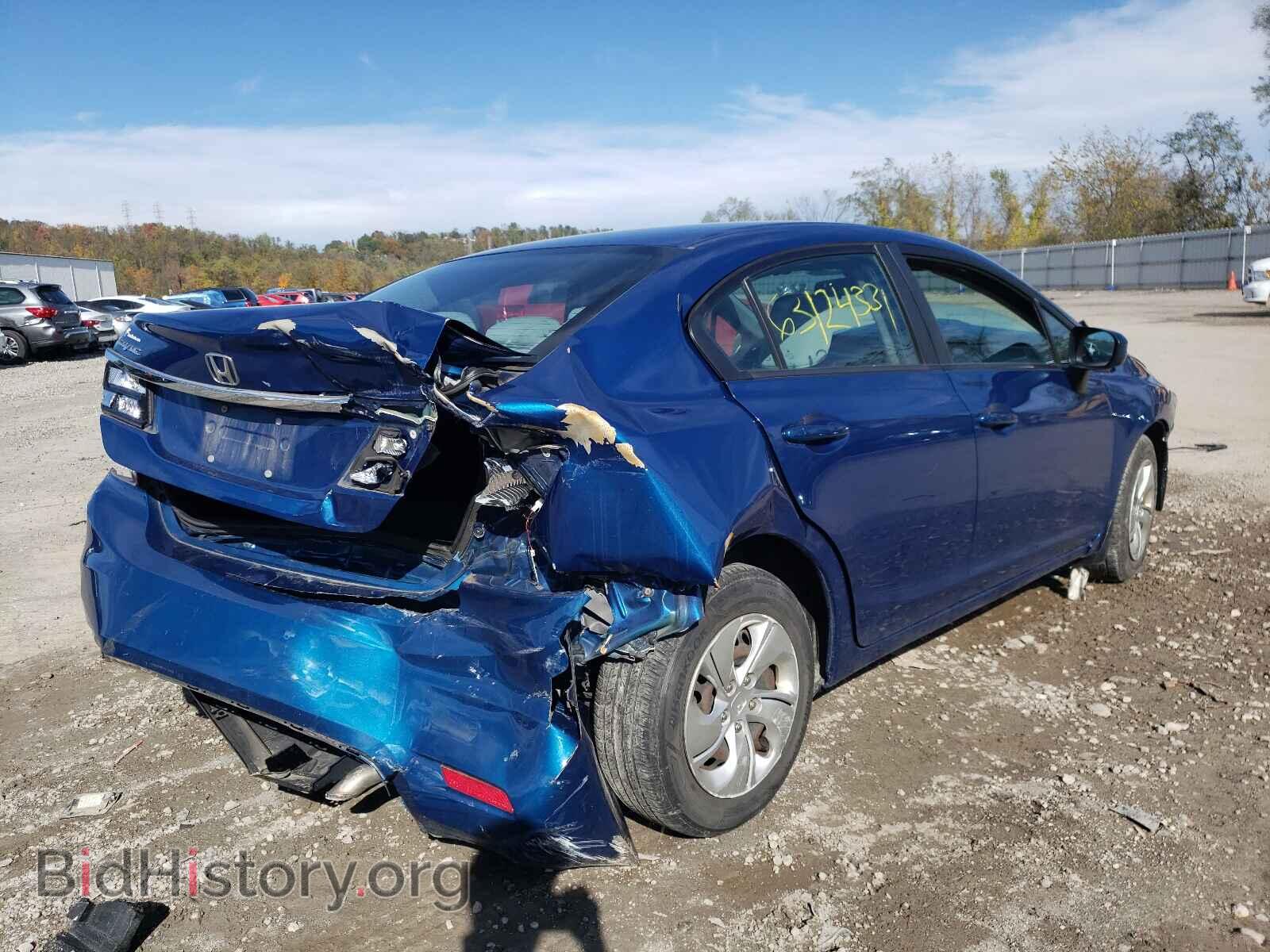 2014 HONDA CIVIC - VIN: 19XFB2F54EE267076 - Фото 4