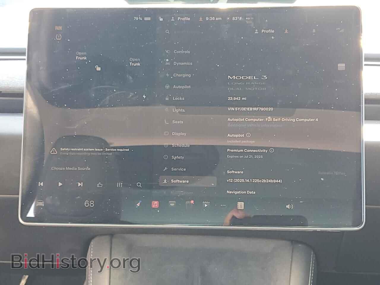 2024 TESLA MODEL 3 - VIN: 5YJ3E1EB1RF790020 - Фото 9