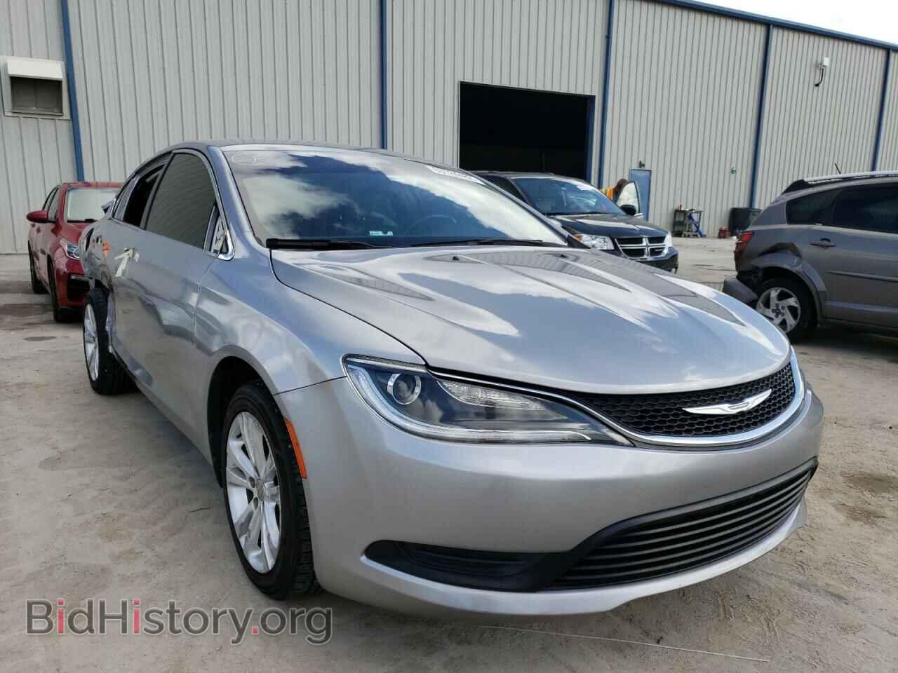 Фотография 1C3CCCFB5GN186165 - CHRYSLER 200 2016