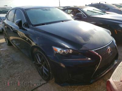 2015 Lexus IS IS 250, черный — VIN JTHBF1D20F5054434, Copart