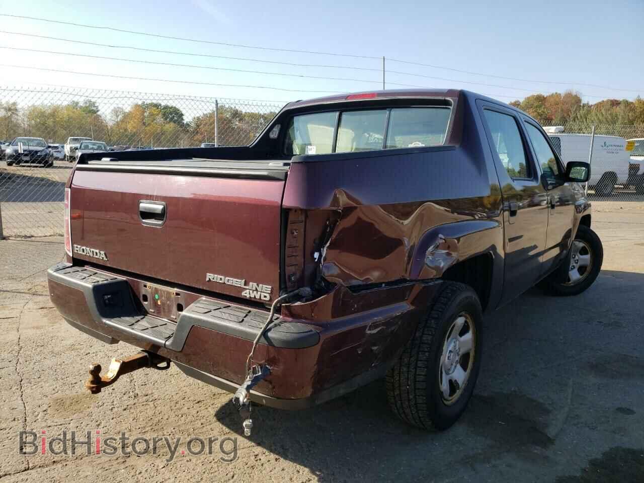 2009 HONDA RIDGELINE - VIN: 5FPYK16239B100286 - Фото 4
