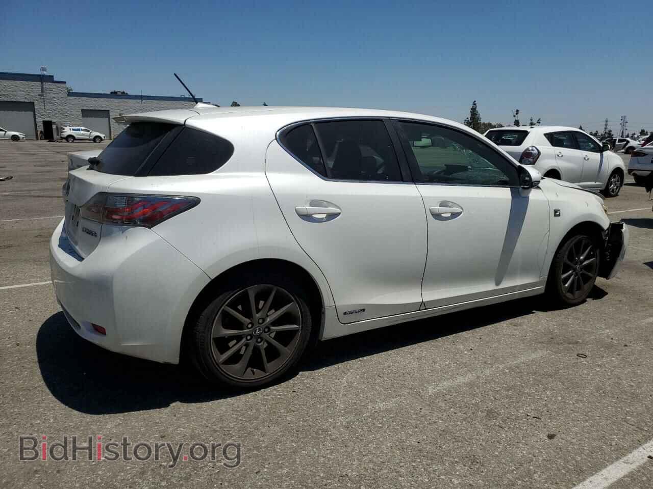 2012 LEXUS CT 200 - VIN: JTHKD5BH2C2097366 - Photo 3