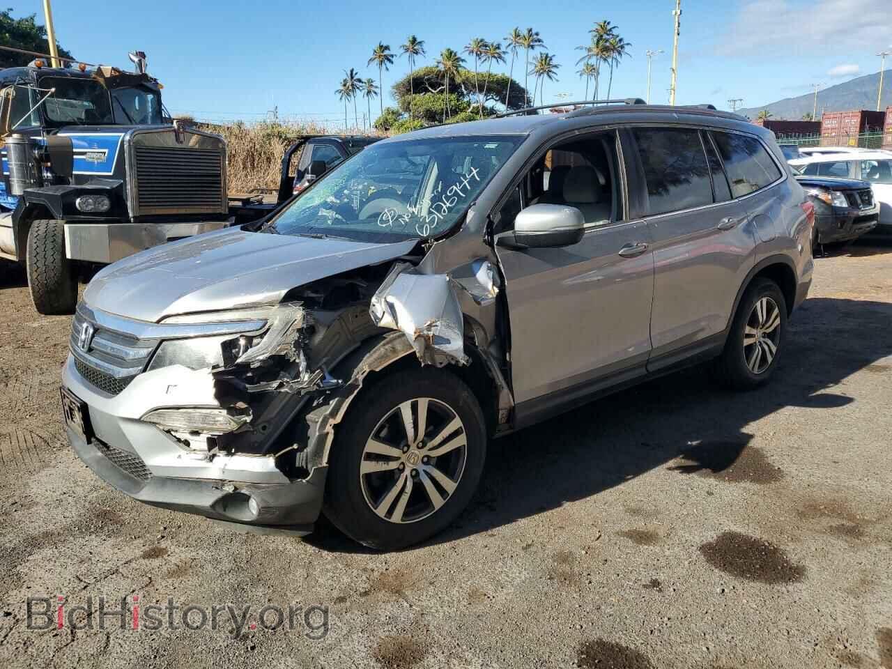 Фотография 5FNYF5H35GB011343 - HONDA PILOT 2016