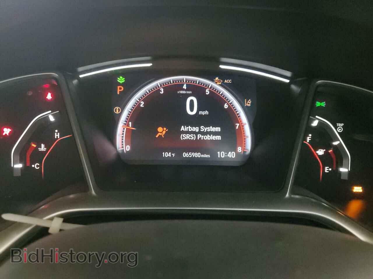 2019 HONDA CIVIC - VIN: 19XFC2F85KE032902 - Фото 9